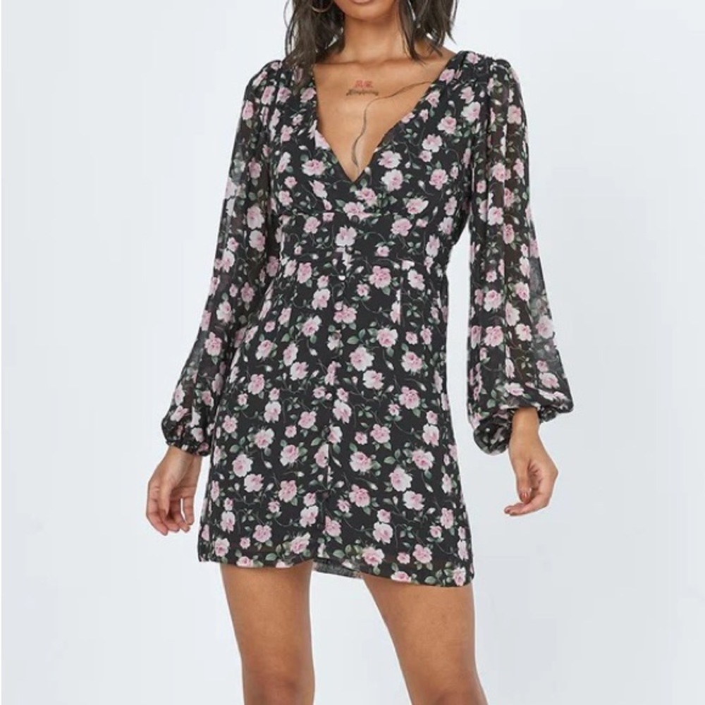 Princess Polly - Rose Long Sleeve Dress